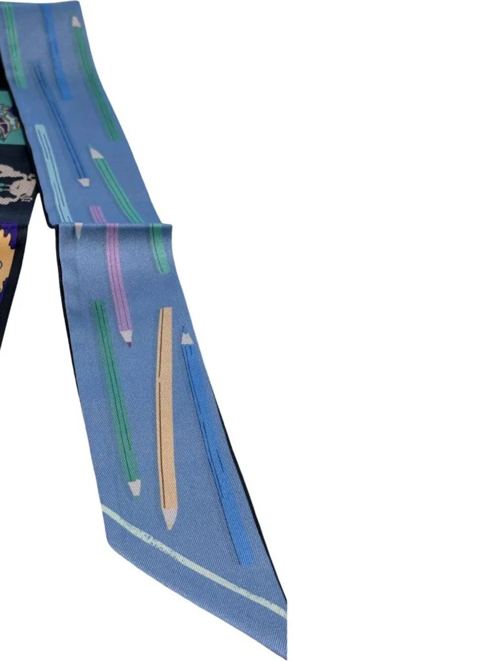 Elegant Luxury Styling Purse wraps in Navy and colored pencils
